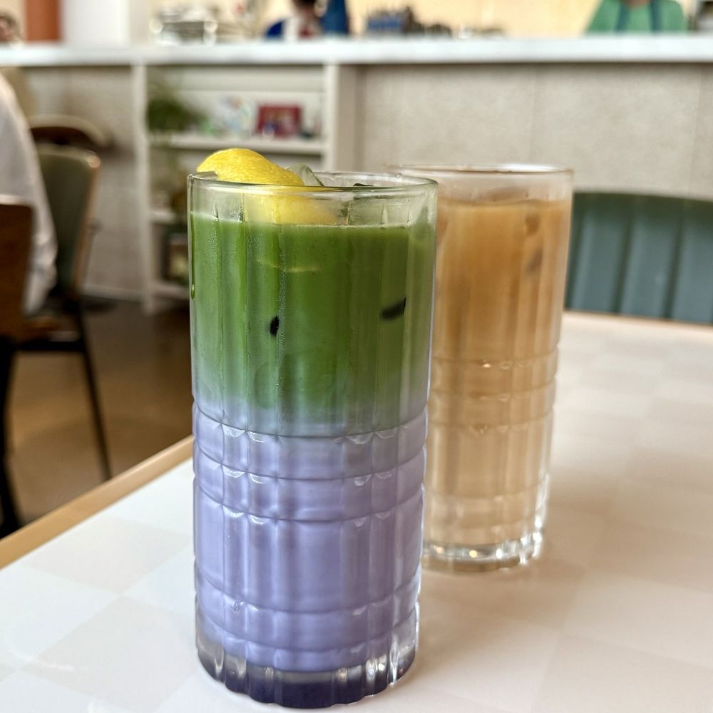 Borage - Blueberry lemon matcha latte - Breakfast & Brunch Near Me - Indianapolis, Indiana
