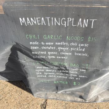 MANEATINGPLANT - Menu - Food Trucks Near Me MANEATINGPLANT - Menu - Food Trucks Near Me