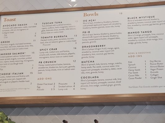 Menu photo 2 Toastique Owings Mills, MD Menu photo 2 Toastique Owings Mills, MD
