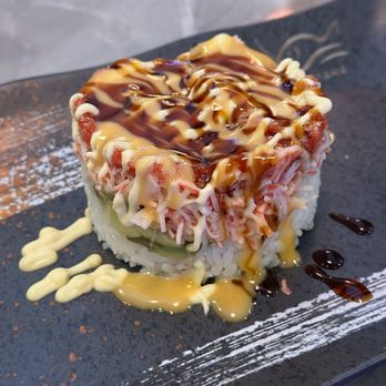 Okinawa Asian Cuisine - Ahi tuna tower - Asian Fusion Near Me - Arlington, Texas Okinawa Asian Cuisine - Ahi tuna tower - Asian Fusion Near Me - Arlington, Texas