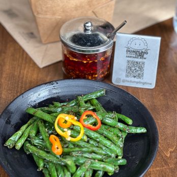Dumpling Time - Garlicky Green Beans - Asian Fusion Near Me - San Jose, California
