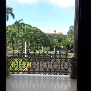Iolani Palace - View from another window on the second floor - Museums Near Me - Honolulu, Hawaii Iolani Palace - View from another window on the second floor - Museums Near Me - Honolulu, Hawaii