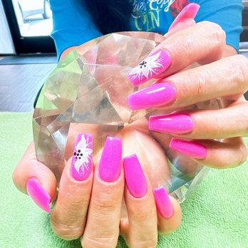 Crystal’s Nails & Spa - Powder refill with designs. - Waxing Near Me - Humble, Texas Crystal’s Nails & Spa - Powder refill with designs. - Waxing Near Me - Humble, Texas
