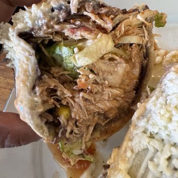 Tacos La Cantina - Deconstructed Chicken Tinga burrito - Mexican Near Me - Whistler, British Columbia