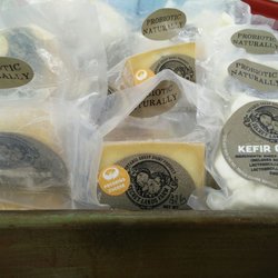 Peoples Church Farmers Market - Sheep's milk cheeses from Secret Lands Farm