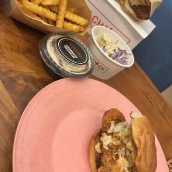 Main Chick Hot Chicken - Sandwich and fries - Chicken Shop Near Me - Sherman oaks, California Main Chick Hot Chicken - Sandwich and fries - Chicken Shop Near Me - Sherman oaks, California