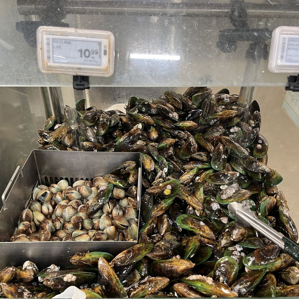 New World Supermarket - Fresh clams and mussels - Grocery Near Me - Wellington, WGN