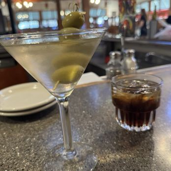Black Angus Steakhouse - Dirty martini on happy for $6!!! - Steakhouses Near Me - Temecula, California