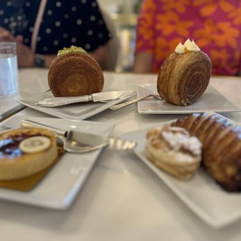 Marvel Cake - Pistachio(L) and Dragonfruit(R) spiral crossaint. Crème brulee (FL) and chocolate and mini almond croissants (FR) - Bakeries Near Me - Campbell, California Marvel Cake - Pistachio(L) and Dragonfruit(R) spiral crossaint. Crème brulee (FL) and chocolate and mini almond croissants (FR) - Bakeries Near Me - Campbell, California
