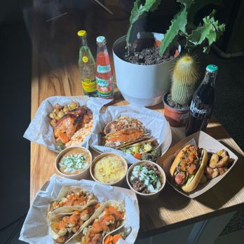 Nana - a variety of tacos and drinks on a table - Mexican Near Me - Baltimore, Maryland Nana - a variety of tacos and drinks on a table - Mexican Near Me - Baltimore, Maryland
