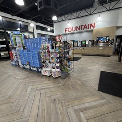 Exxon - Inside Exxon gas station