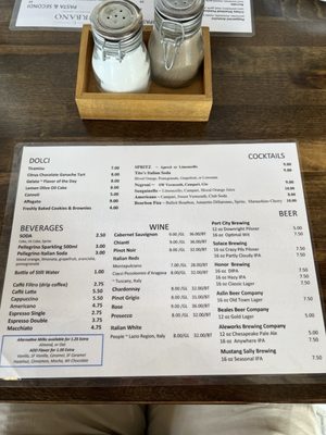 Menu photo 3 URBANO Modern Italian Sterling, VA