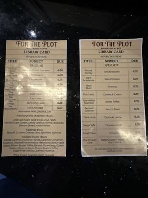 Menu photo 3 For The Plot Orlando, FL