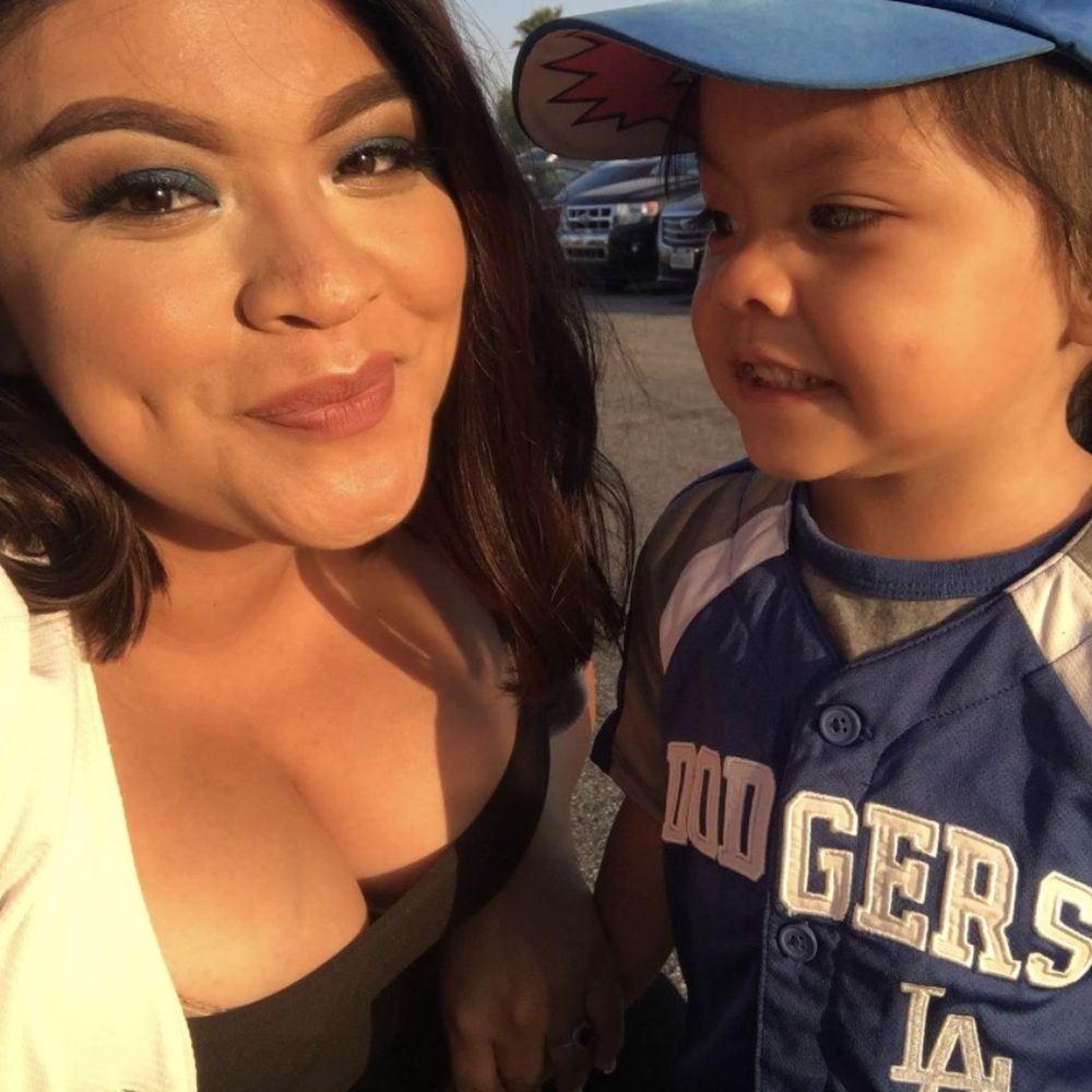 Makeup by Lovely Migs - Makeup for the Dodger game! - Makeup Artists Near Me Makeup by Lovely Migs - Makeup for the Dodger game! - Makeup Artists Near Me