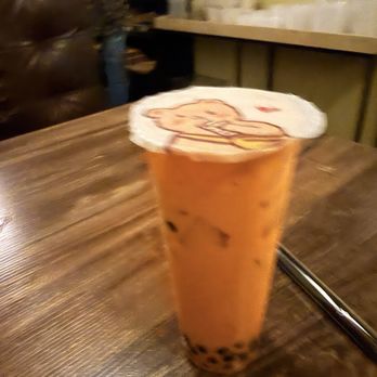 Thai Food Connection - Thai iced tea boba - dry undercooked boba sadly - Thai Near Me - Manchester, New Hampshire Thai Food Connection - Thai iced tea boba - dry undercooked boba sadly - Thai Near Me - Manchester, New Hampshire