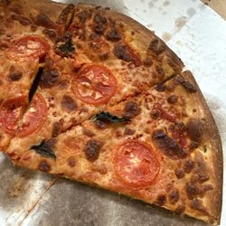 Valley House - The morning after, but you can see it's just a cheese pizza with tomatoes