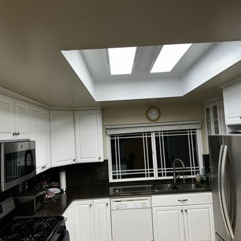 Call4Handy - Installation of recessed LED light fixtures, Moises did an awesome job! - Handyman Near Me
