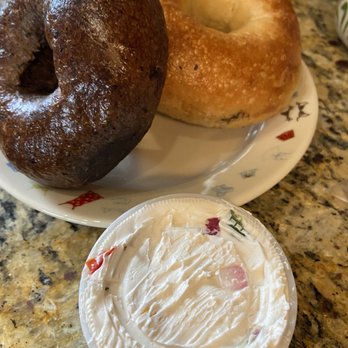 BO's Bagels - Tofu veggie cream cheese! - Bagels Near Me - New York, New York