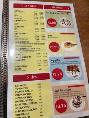Menu photo 3 El Lago Branson West, MO