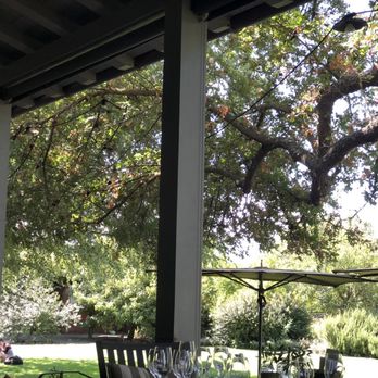Frog's Leap Winery - Tasing on the porch - Wineries Near Me - Rutherford, California Frog's Leap Winery - Tasing on the porch - Wineries Near Me - Rutherford, California