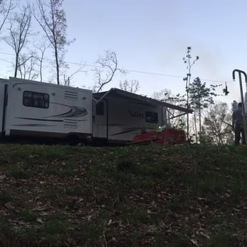 Don Carter State Park - Awesome spot at the campground with 30 & 50 amp service, cable, and gray water drain!! Very strong water pressure!! - Campgrounds Near Me - Gainesville, Georgia