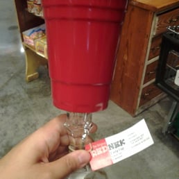 "Redneck Party Cup"  lol  Another hilarious BPS find