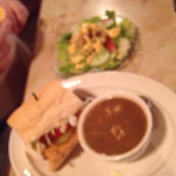 Creole House - Half sandwich soup and salad combo. A good deal at 12 dollars - Cajun/Creole Near Me - Paulina, Louisiana Creole House - Half sandwich soup and salad combo. A good deal at 12 dollars - Cajun/Creole Near Me - Paulina, Louisiana