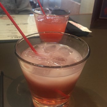 Sumo Sushi and Seafood - A pair of pink elephants...One stirred, one Un-stirred - Sushi Bars Near Me - Rochester, Michigan