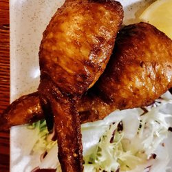 Majimeya - Fried chicken drums stuffed with mentaiko (spicy pollock fish roe)