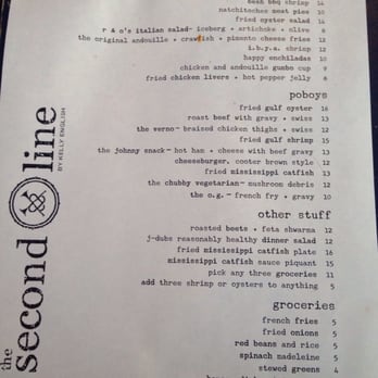 The Second Line - Complete menu - Cajun/Creole Near Me - Memphis, Tennessee The Second Line - Complete menu - Cajun/Creole Near Me - Memphis, Tennessee