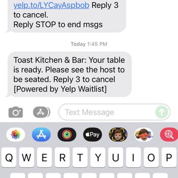 Toast Kitchen & Bar - Please see the receipt of the initial check in to when we where seated.... - Breakfast & Brunch Near Me - Brea, California Toast Kitchen & Bar - Please see the receipt of the initial check in to when we where seated.... - Breakfast & Brunch Near Me - Brea, California