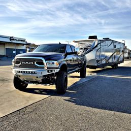My 3rd Attitude Trailer! Picking up from warranty work in front of the factory