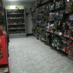 Giant Robot Comics - The case at the back is for toy trade ins.