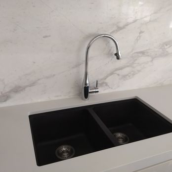Bridgewater Plumbing - Under-mount kitchen sinks are a great modern look. They're good for cleaning too, you can simply wipe down the benches into the sink! - Plumbing Near Me Bridgewater Plumbing - Under-mount kitchen sinks are a great modern look. They're good for cleaning too, you can simply wipe down the benches into the sink! - Plumbing Near Me