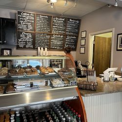 Arcedium Coffeehouse - Counter and menu