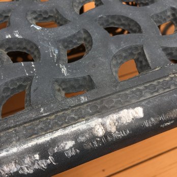 Two Men and a Truck Moving - damage to iron table, not just scratches, there are gouges. - Packing Services Near Me - Dallas, Texas