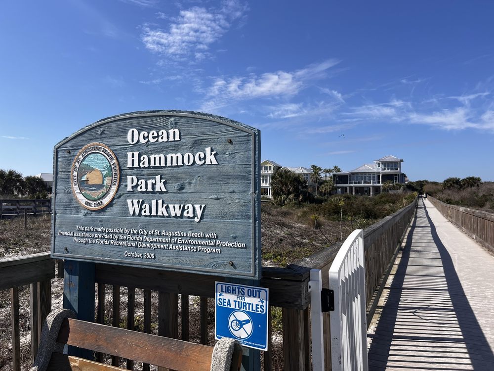 Ocean Hammock Park Walkway Image