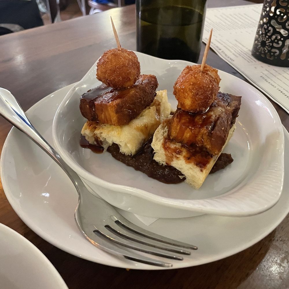 Casa Córdoba - Pintxo de Vientre de Cerdo - Spanish Near Me - Montrose, California Casa Córdoba - Pintxo de Vientre de Cerdo - Spanish Near Me - Montrose, California