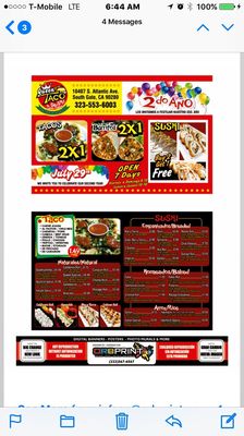 Menu photo 3 Queen Taco & Sushi South Gate, CA Menu photo 3 Queen Taco & Sushi South Gate, CA