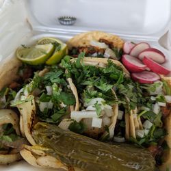 MP Markets - Tacos with lime, radish and bonus Chile Toreados