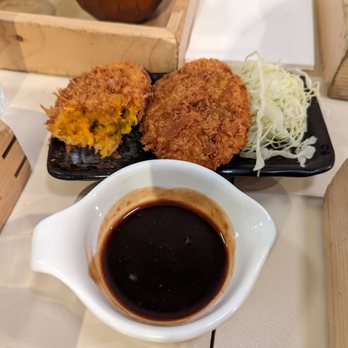 Saku - Pumpkins croquettes - Japanese Near Me - Vancouver, British Columbia Saku - Pumpkins croquettes - Japanese Near Me - Vancouver, British Columbia