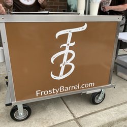 The Frosty Barrel - Pop up in front of their store