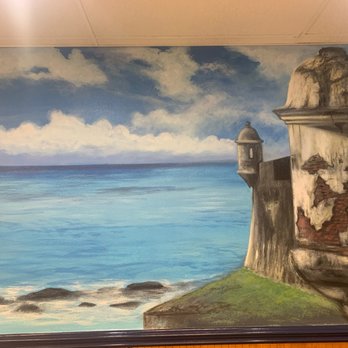 A Fuego 787 - Wall paint El Morro - Empanadas Near Me - Columbia, South Carolina