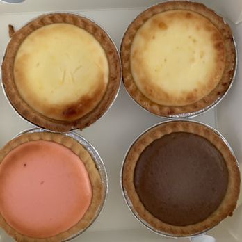 Uncle Tetsu - Strawberry, chocolate, original cheese tarts. - Desserts Near Me - San Mateo, California