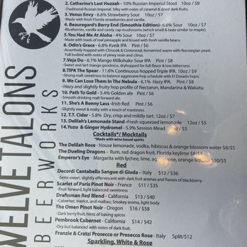 Twelve Talons Beerworks - Menu as of 3/29/24 - Breweries Near Me - Orlando, Florida Twelve Talons Beerworks - Menu as of 3/29/24 - Breweries Near Me - Orlando, Florida