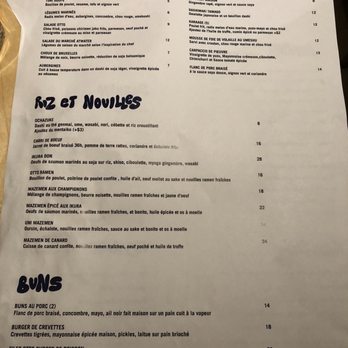 Otto - Menu - Japanese Near Me - Montreal, Quebec Otto - Menu - Japanese Near Me - Montreal, Quebec