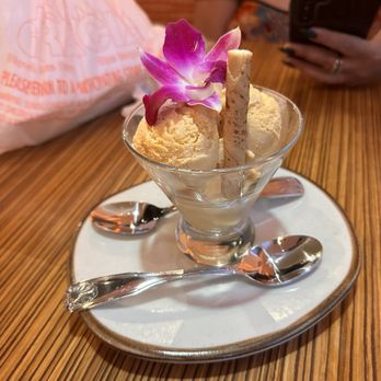 Panka Ceviche & Grill - lucuma ice cream - Peruvian Near Me - Ormond Beach, Florida