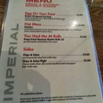 Imperial - Menu - Bars Near Me - Ferndale, Michigan Imperial - Menu - Bars Near Me - Ferndale, Michigan