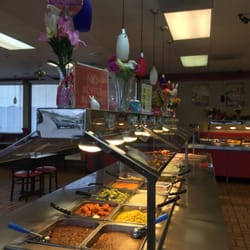 Hartz Chicken Buffet - Our Dessert, Veggies & Meats steamed table!