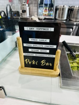 Menu photo 4 Poki Bar - Arcadia Arcadia, CA